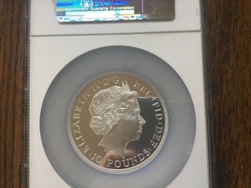 Great Britain 2013 5oz Silver Britannia PF70UCAM NGC 3788248-100 in Display Box