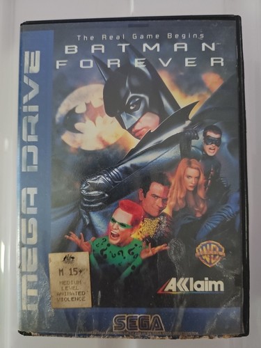 Batman Forever - SEGA Mega Drive Game Complete *Free Tracked Postage*