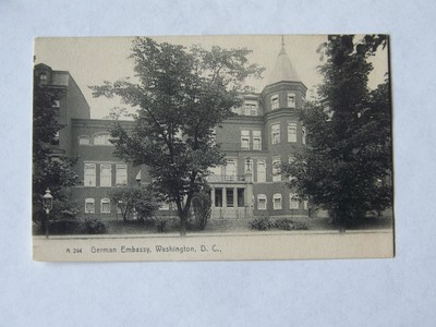 Washington D.C. German Embassy 1906