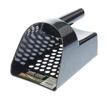 METAL DETECTOR SAND SCOOP -  BLACK  PLASTIC TREASURE SCOOP FOR DETECTING 