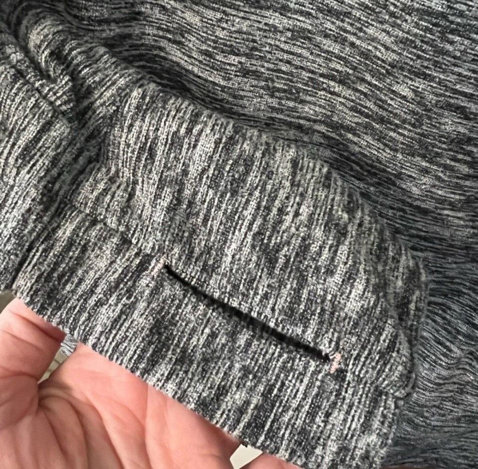 Womens Large Lukka Gray Hoodie With Pink Strings, Fall Clothing eBay