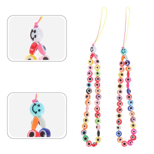 2 Pcs Pearl Eyes Mobile Kette Anti-verlorenes Seil Zartes Hängendes - 第 5/12 張圖片