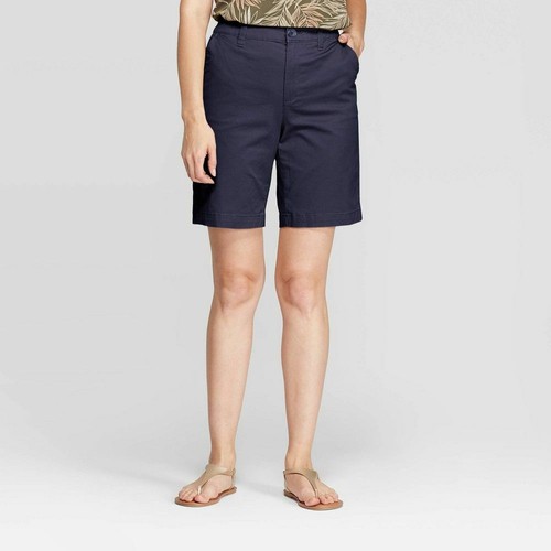 Navy Chino Shorts 9 Inch Inseam Size 