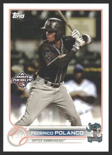 Federico Polanco #PD-190 2022 Topps Pro Debut Jupiter Hammerheads