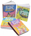 Maison de poupées Roald Dahl enfants couverture livre set 1:12 bibliothèque étude accessoire
