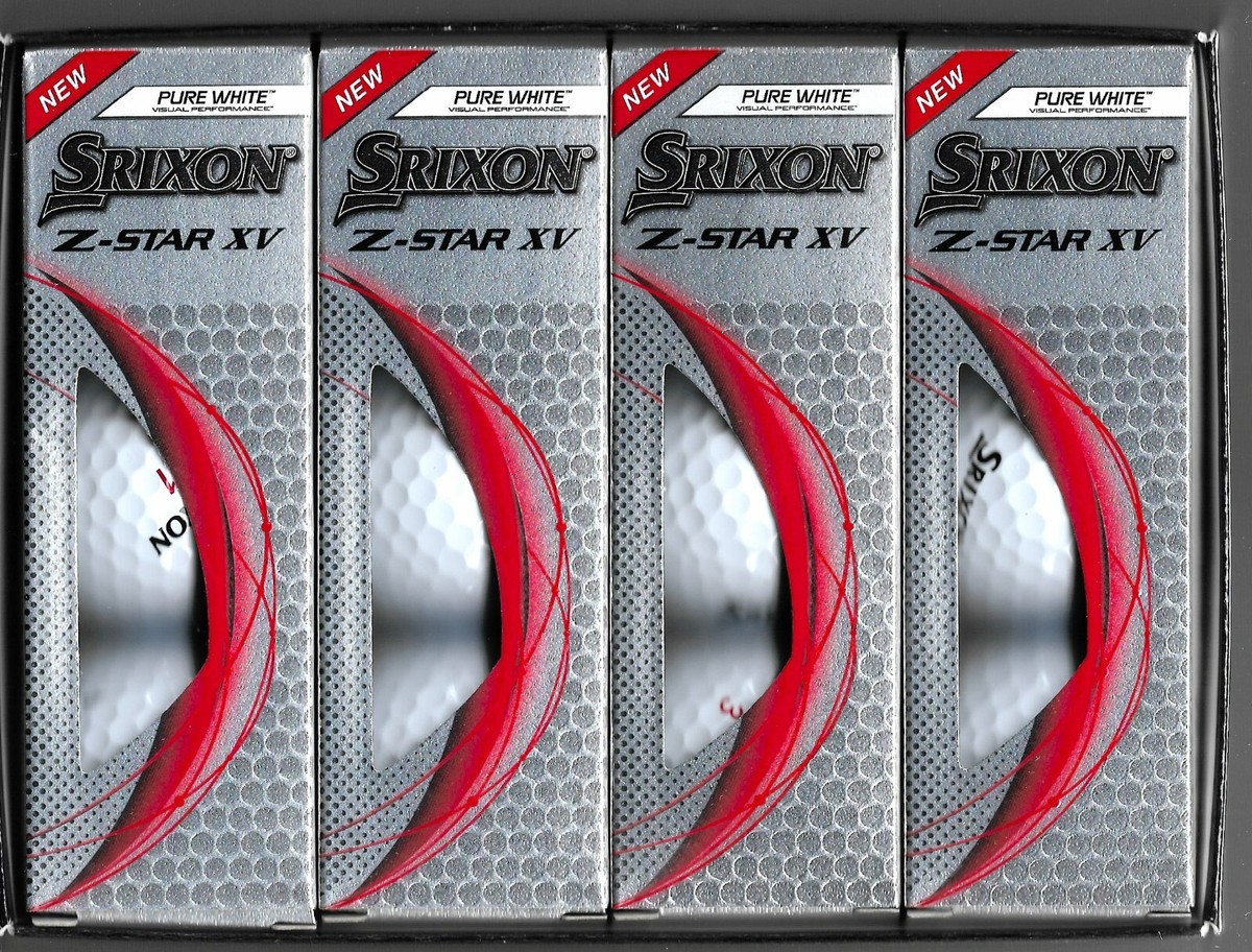 【値下げ】【ほぼ新品】Srixon Z-STAR XV 2023モデル　30個 SRIXON Z-STAR XV 2023 ゴルフボール 1ダース［salebg］［pdown