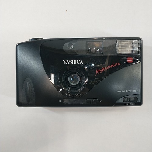 Yashica Kyocera Impression 35mm Point & Shoot Film Camera + Owners Manual & Case - Picture 6 of 17