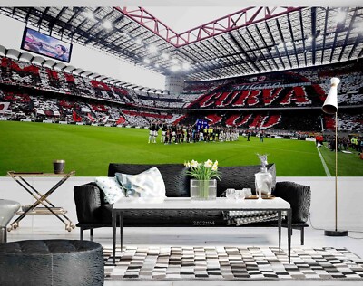 3D San Siro Stadium Wall Murals Wallpaper Murals Wall Sticker
