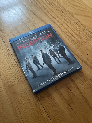Inception (Blu-ray/DVD, 2010, 2-Disc Set)