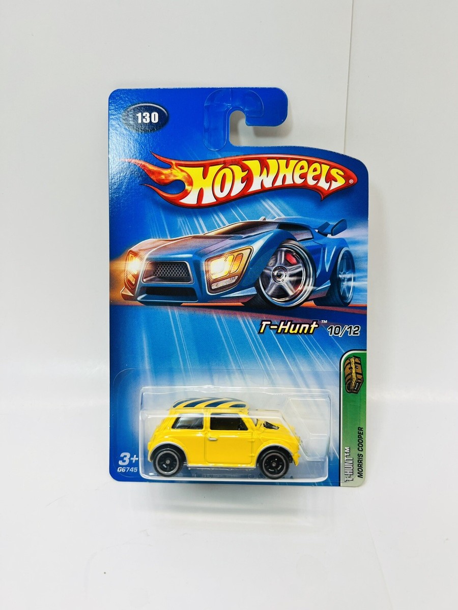 Hot Wheels 2005 トレジャーハント モーリス クーパー Hot Wheels 2005 Yellow Mini Cooper Super Treasure Hunt