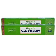 Nag Champa Organic Incense Sticks - 15g X 2 Packs