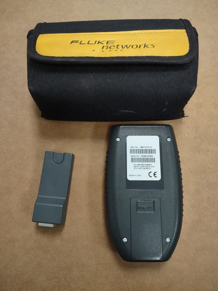 Fluke networks  Microtest Microscanner Pro Cable Tester + WIREMAP adapter + case - Image 2 of 4