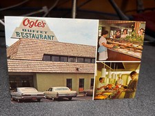 Ogle’s Buffet Restaurant Gatlinburg Tennessee Postcard￼