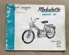 Motobecane Motoconfort Mobylette Type Series 50S VS L VL Spare Part Catalog A