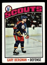 1976-77 Topps Gary Bergman #159 - Kansas City Scouts - VG