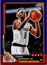 2025 Topps Chrome McDonald's All American Jaren Jackson Jr. #95 Blue Refractor