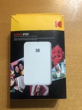 KODAK STEP Slim Instant Mobile Photo Printer – Wireless Bluetooth ZINK – White