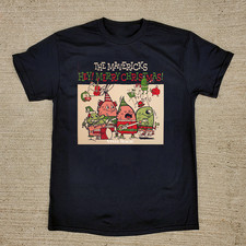 The Mavericks - Hey! Merry Christmas Black T Shirt full Size S-5Xl OM14