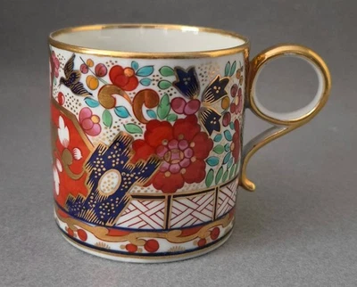 WORCESTER RICH JAPAN PATTERN COFFEE CAN 1 C1800-04 LORD FLIGHT COLLECTION - Image 1 of 4