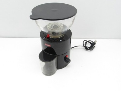 Bodum Antigua Electric Burr Coffee Grinder Black Model 10462 Works