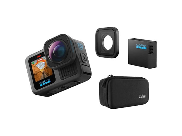 Cámara deportiva - GoPro Hero13 Ultra Wide Edition, Sensor de 27 MP,