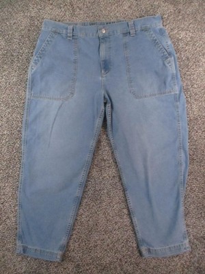 Old Navy OG Chino Pants Womens XL Petite Blue High Rise Tapered
