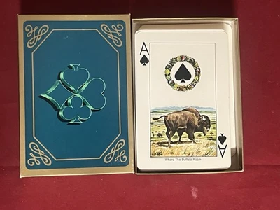Jeu de Cartes Vintage - "Where The Buffalo Roam" - U.S. Games Systems - Photo 1/4