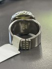 NEW! VINTAGE SAJEN Handmade Fossilized Star Coral 925 Silver Sz 6.5 adjustable — photo 6