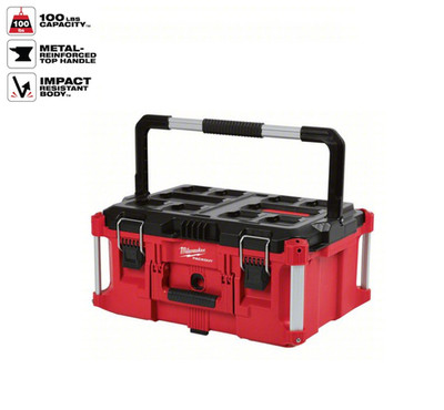 SALE! Milwaukee 48-22-8425 PACKOUT Large Tool Box, 22'' W x 16-1/4'' D x 11'' H
