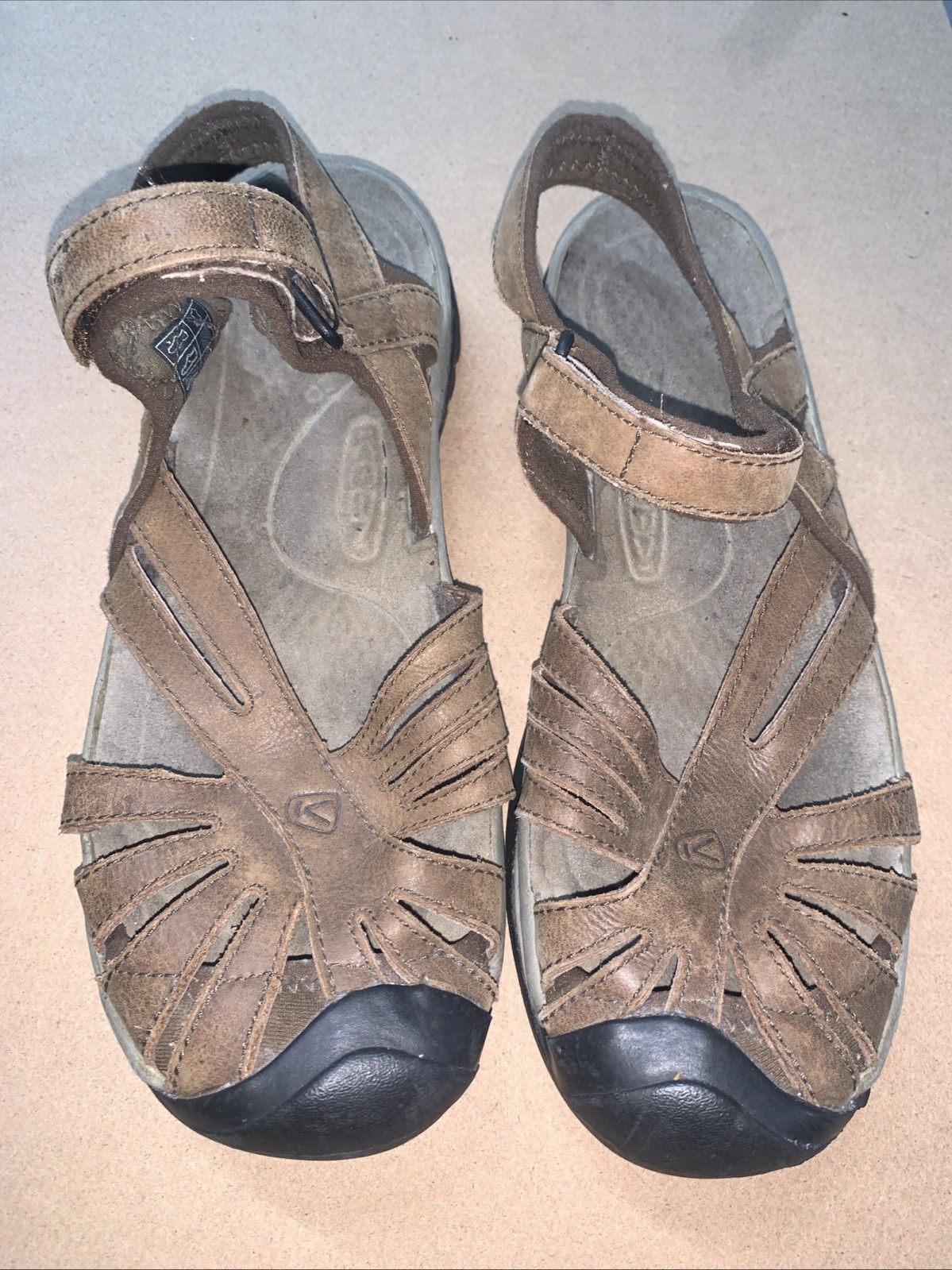 Keen Cinturino Donna Marrone Caviglia Sport Escursionismo Regolabile Taglia 10