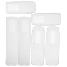 6 PCS Tv Remote Cover Silicone Control Protective for Controller Protector