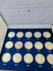 1986-2000 American Eagle Silver Dollar 15 Coins $1 BU Largest Collection in Box