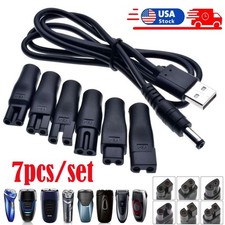 USB Hair Clippers Power Cord for Replacement Charger Adapter Shaver Charging 7PC 1.36 per gallon