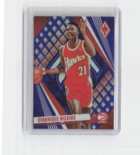 Dominique Wilkins 2023-24 Panini Phoenix Blue SN #212 #/35 A6