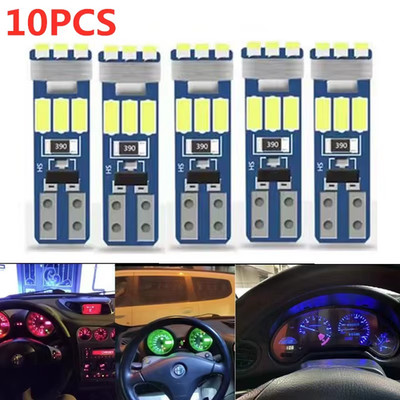 10/6/2 Stück superhelle LED-Lampen T5 W3W W1,2W 70 73 74 Auto Armaturenbrett Messgerät Lampe