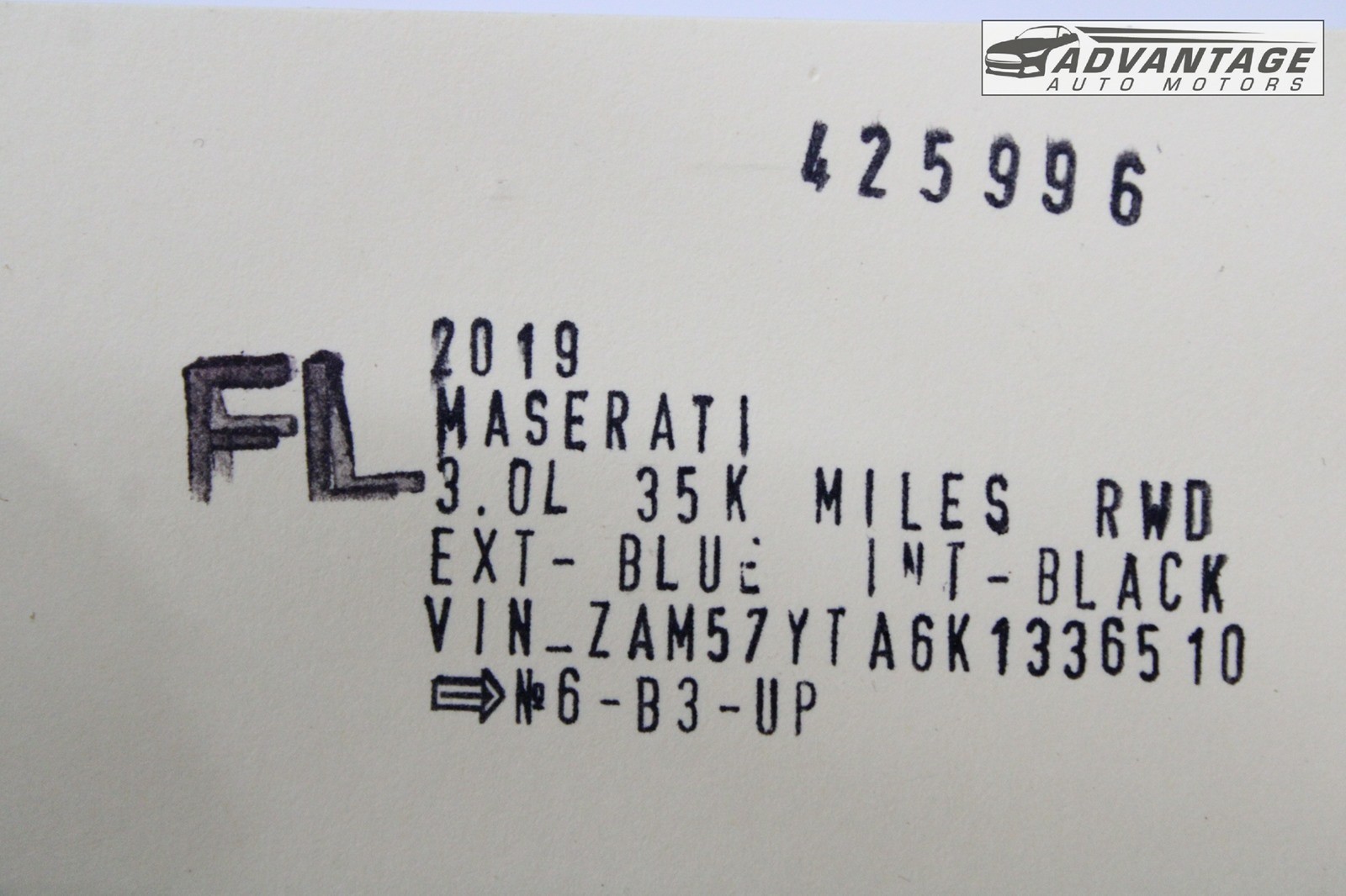 Maserati Ghibli S Q4 2017-2021 Front Left Door wiring harness