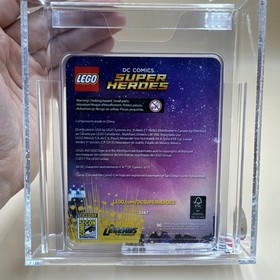 LEGO DC Vixen Minifigure Blister 2017 San Diego Comic Con SDCC Graded CAS 85+