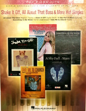 Pop Piano Hits, Simple Piano Arrangements, 2015, NF