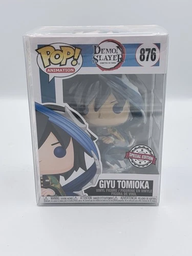 Funko Pop Demon Slayer Giyu Tomioka #876 Vinyl SPECIAL EDITION New