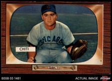 1955 Bowman #304 Harry Chiti Cubs 7 - NM