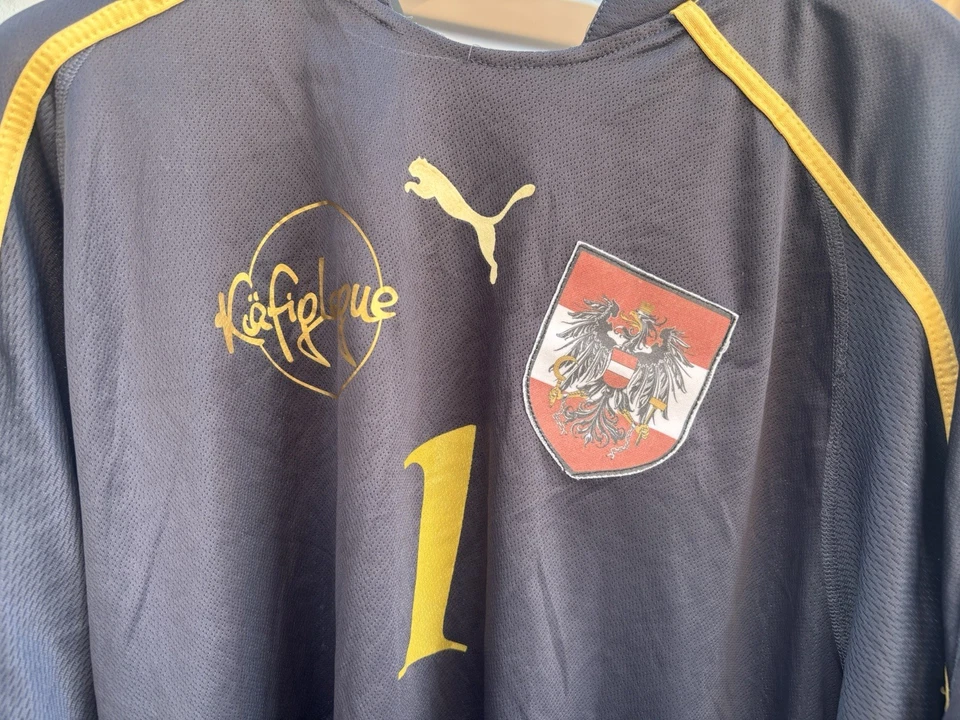 Maglia Calcio Originale Portiere Nazionale Austria XL - Immagine 2 di 4