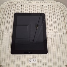 Apple iPad 1st Gen 16GB Wi-Fi 9.7in Silver A1219 Original POWER ON OFF