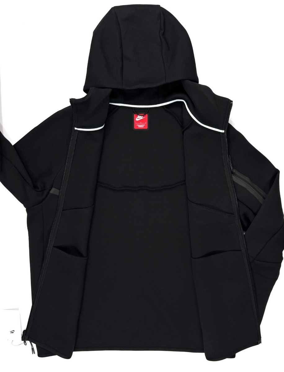 Nike Tech Fleece Windrunner Hoodie Jacket Full Zip Black HV0949
