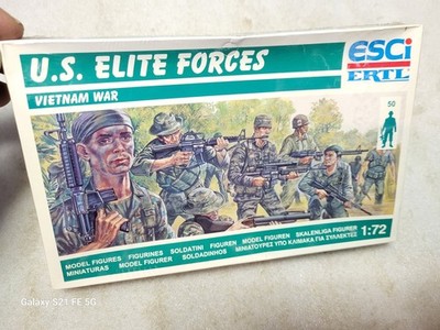 Esci US Elite Forces Vietnam War Soldier Figures 1/72 P-228