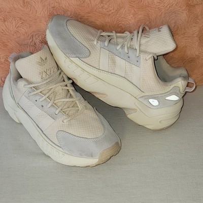 adidas ZX 22 Boost Men's Beige White Low Top Sneakers Running Walking Athletic