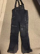 Womens Size Small Black Trew Gear Ski Snowboard Bibs Snow Pants