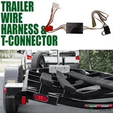 Topline For 2014-2020 Acura MDX Trailer Hitch 4-Way Wiring Harness Connector Kit