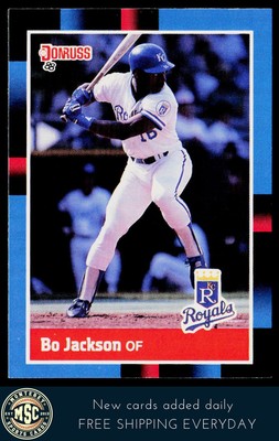 Bo Jackson 1988 Donruss #220 Kansas City Royals