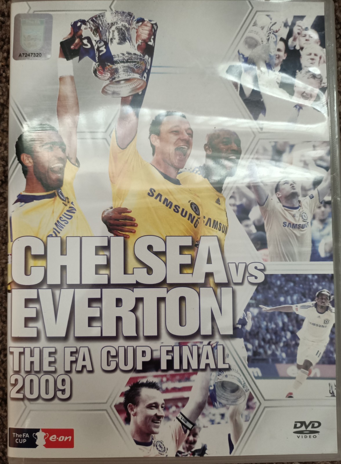 Chelsea Vs Everton Fa Cup Final 2009 DVD Football Full Match