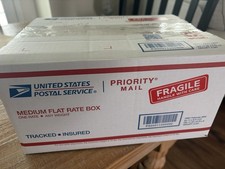 Medium Flat Rate Box of Football Cards - 2000...